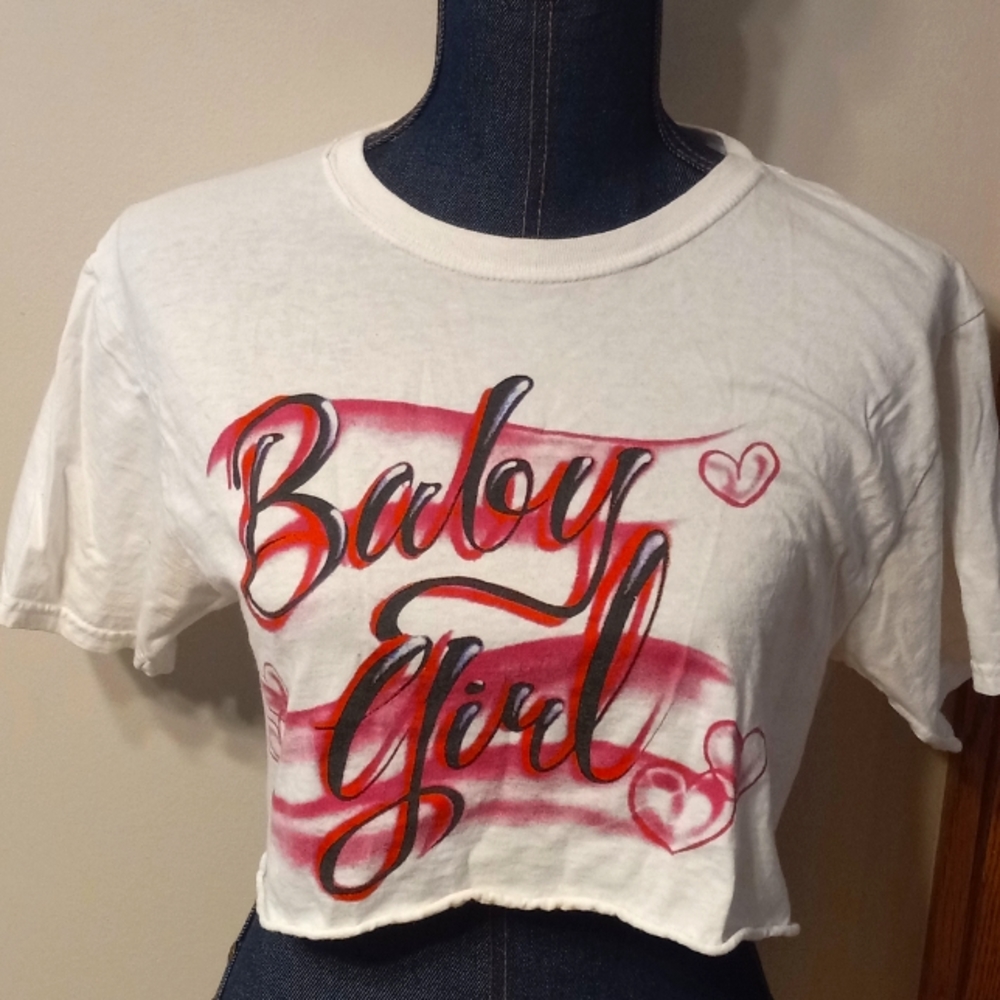 Cropped t-shirr